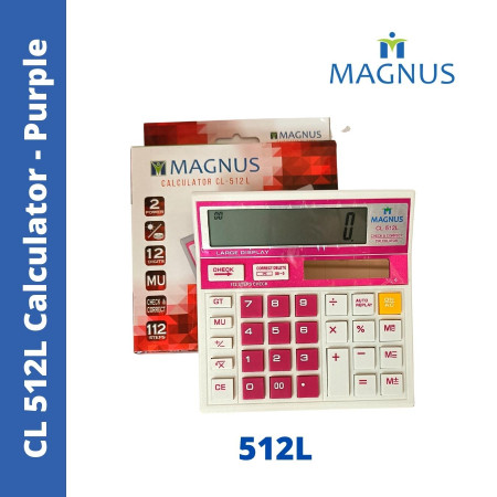 Magnus CL 512L Calculator - Purple