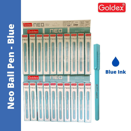 Goldex Neo Ball Pen - Blue