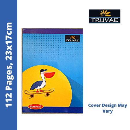 Truvae Notebook - 112 Pages, 23x17 cm
