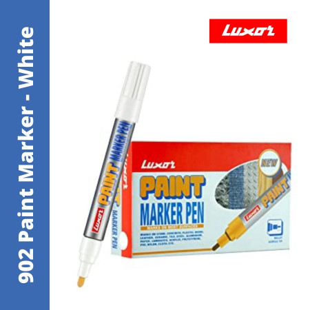 Luxor 902 Paint Marker - White