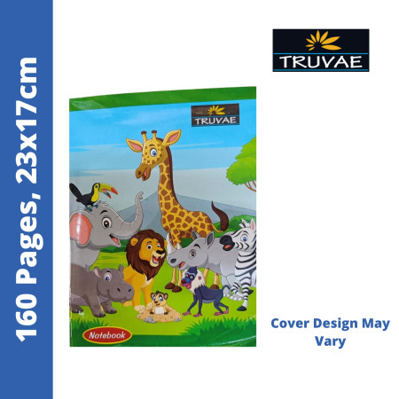 Truvae Notebook - 160 Pages, 23x17 cm