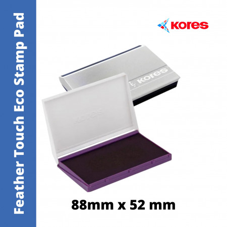 Kores Feather Touch Eco Stamp Pad - 88m x 52mm