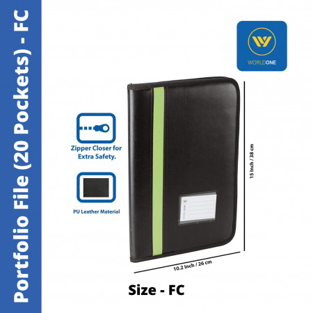 WorldOne Portfolio File - 20 Pockets, FC (WLC1515)