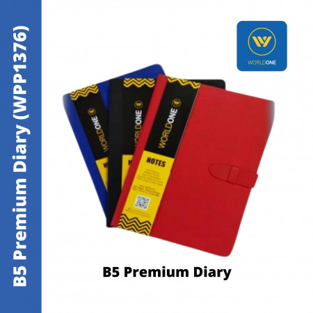 WorldOne B5 Premium Diary (WPP1376)