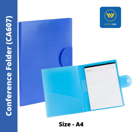 WorldOne Conference Folder - A4 (CA607)