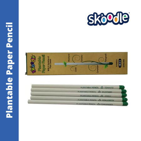 Skoodle Plantable Paper Pencils - Pack of 10 Pencils (SK50101)
