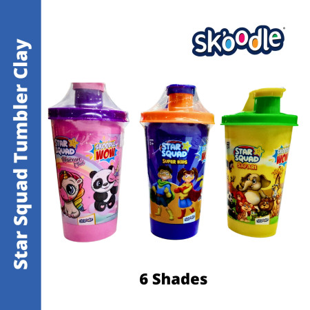 Skoodle Star Squad Tumbler Clay - Pack of 12 (SP10683)