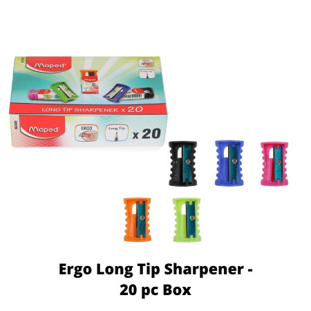 Maped Ergo Long Tip Sharpener - 20 pc Box (062400)