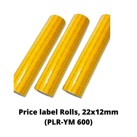 Oddy Price label Rolls - 22x12mm (PLR-Y600)
