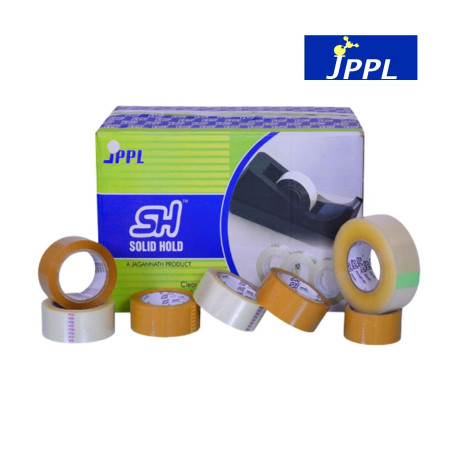 JPPL Solid Hold Transparent Tape - 12mmx40mtr 2